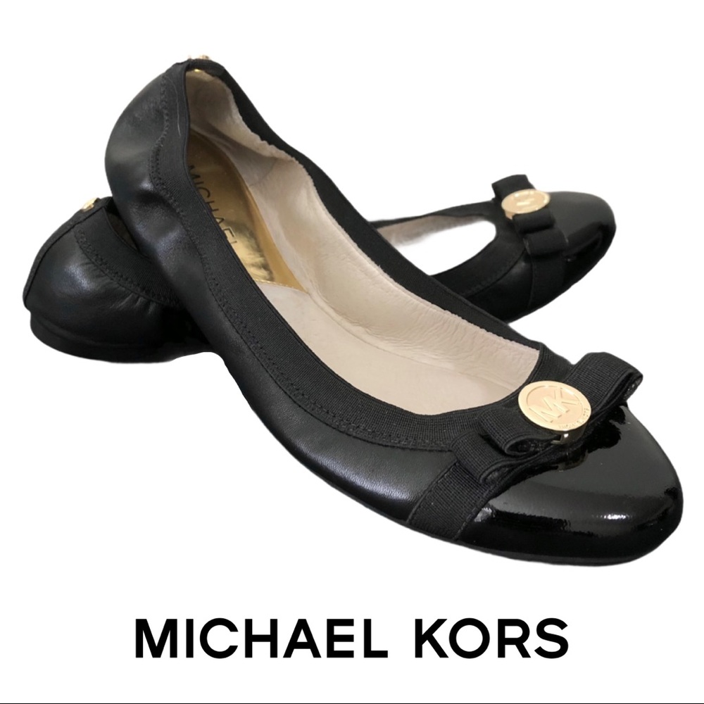 🆕 Michael Kors | Dixie Leather Ballet Flats